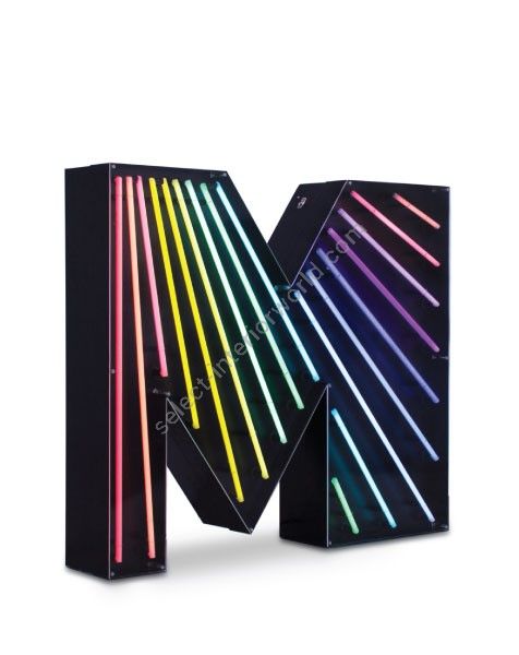 DelightFULL / Floor or Wall Lamps / Light Letter M | Graphic Letters "M"