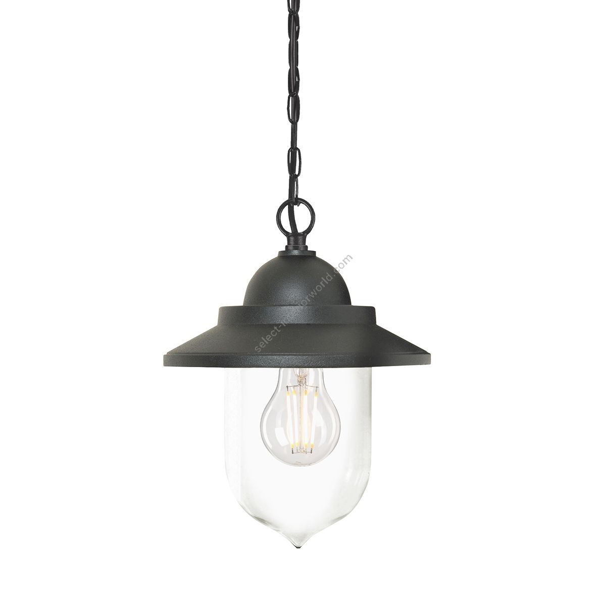 Elstead Lighting / Outdoor Pendant Lights / Sandown Black