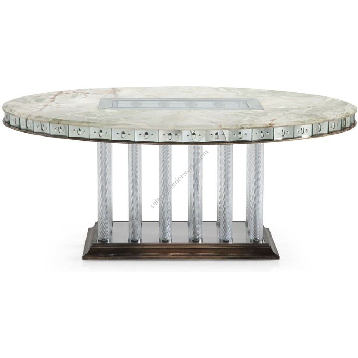 Arte Veneziana / Dining Tables / Hassun New Classic Handcrafted FTB-GLF-203-P8040