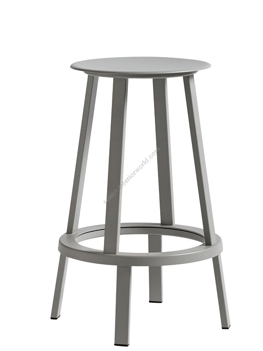 HAY / Revolver Bar Stool / Barpall Sky grey High / SET 2 pc / In Stock