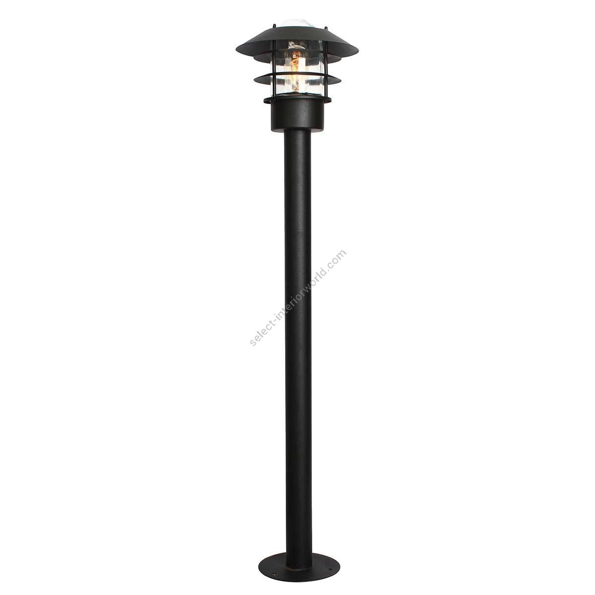 Elstead Lighting / Outdoor Bollard Lights / Helsingor 1 Lantern Black