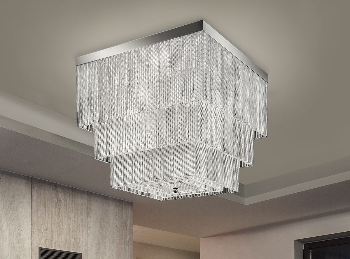 Glass & Glass Murano / Semi-Flush Mounts / Reflections ART. 530F/P