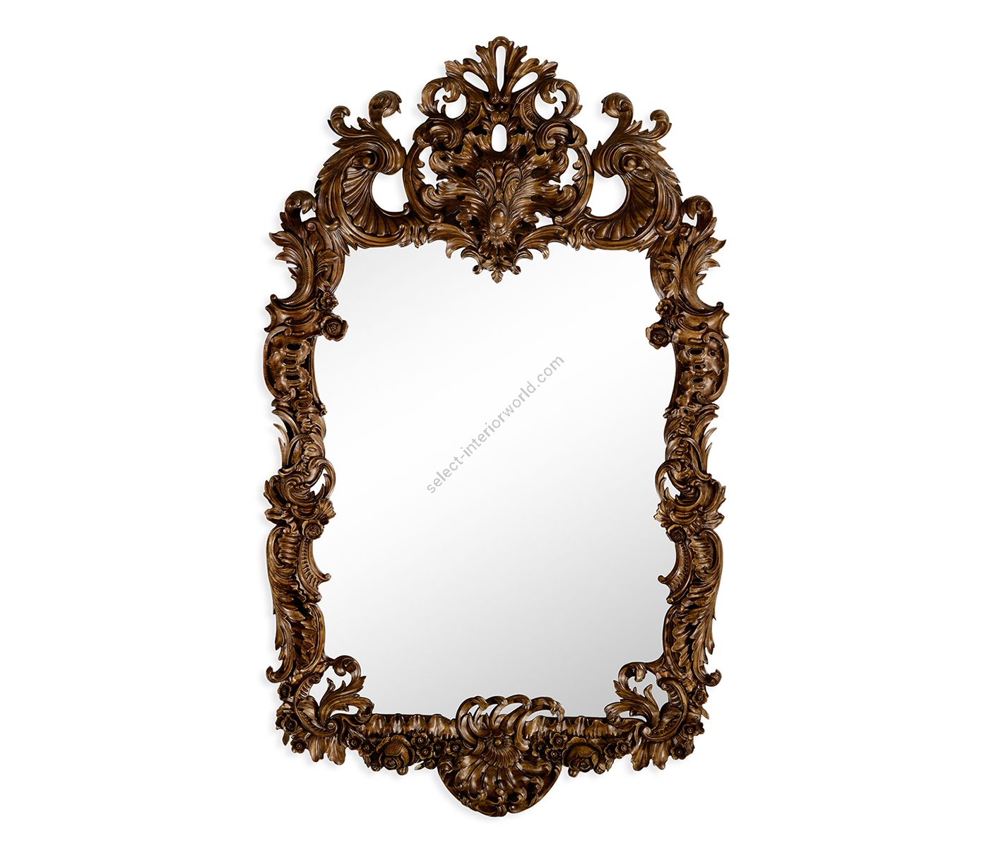 Jonathan Charles / Rococo Style Mirror / 494372-WAL