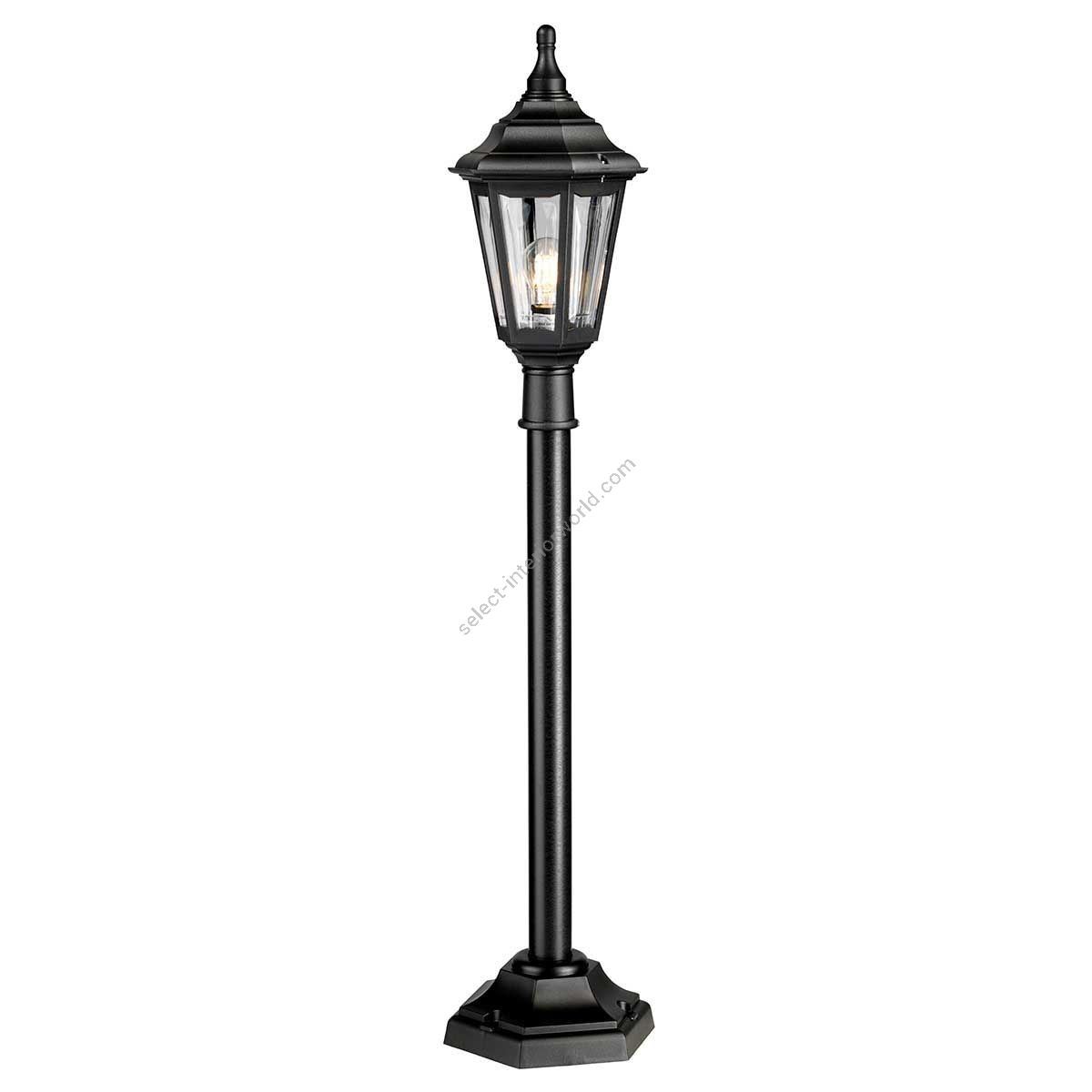 Elstead Lighting / Outdoor Post Lights / Kinsale Pillar Lantern Black