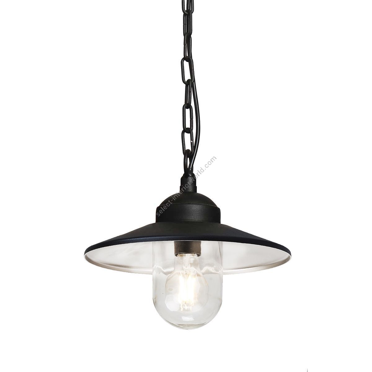 Elstead Lighting / Outdoor Pendant Lights / Klampenborg Chain Lantern Black