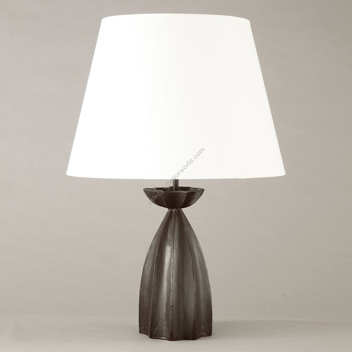 Objet Insolite / Bronze table lamp / Lampe Kalis