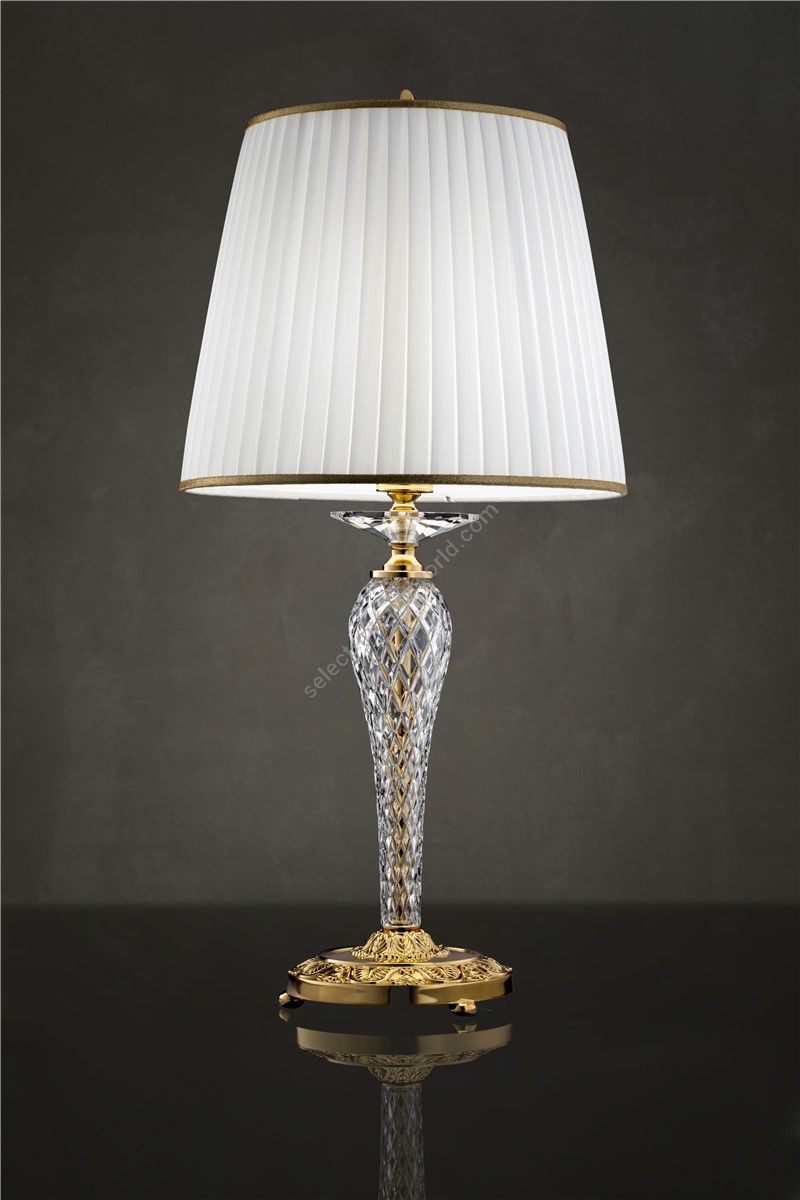 Italian Luxury Lighting / Table Lamps / Crystal and Brass LF2011