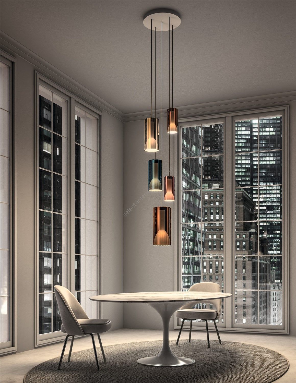 Penta Light / Pendants & Suspension Lights / Lit sospensione