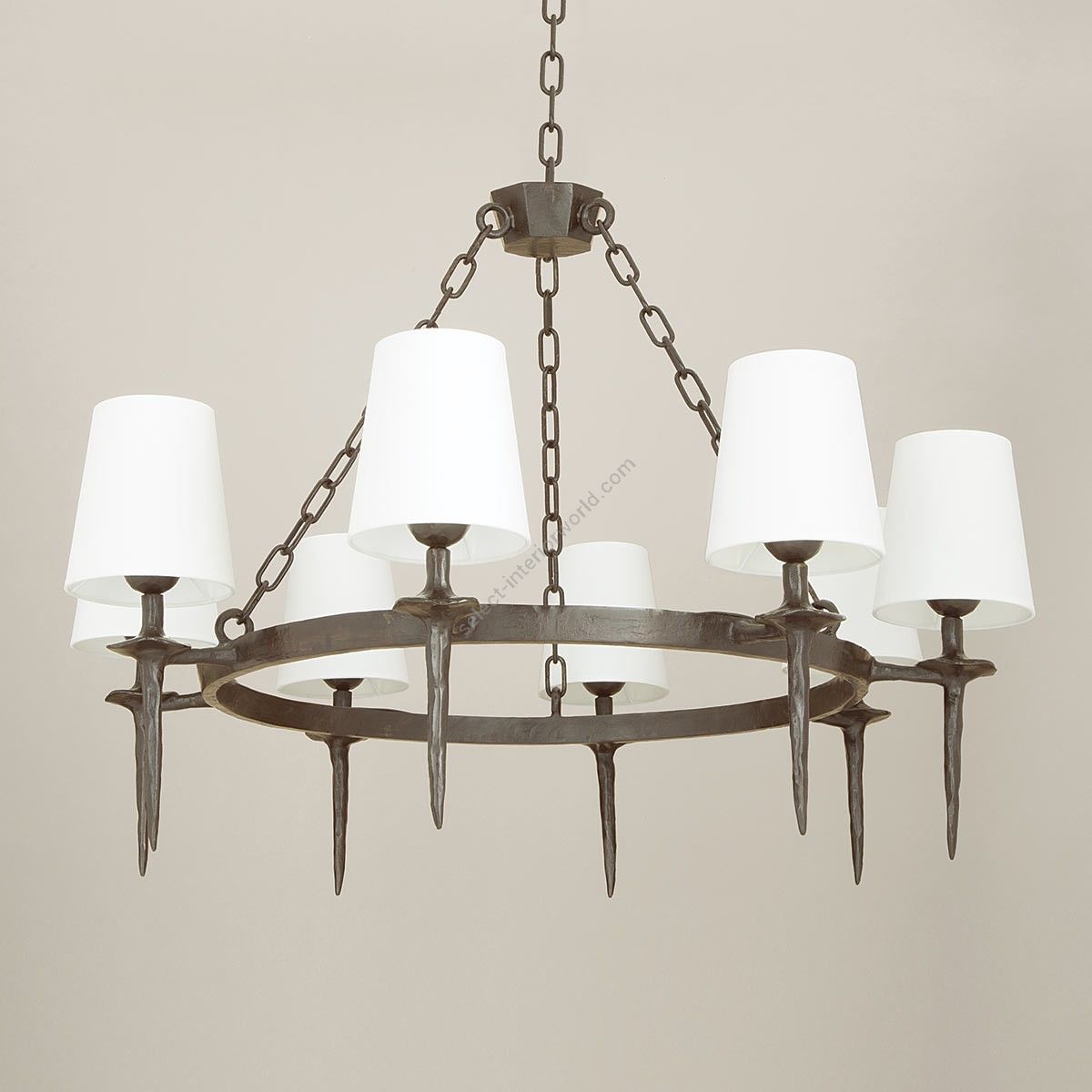 Objet Insolite / Bronze Chandeliers / Lustre Mancha