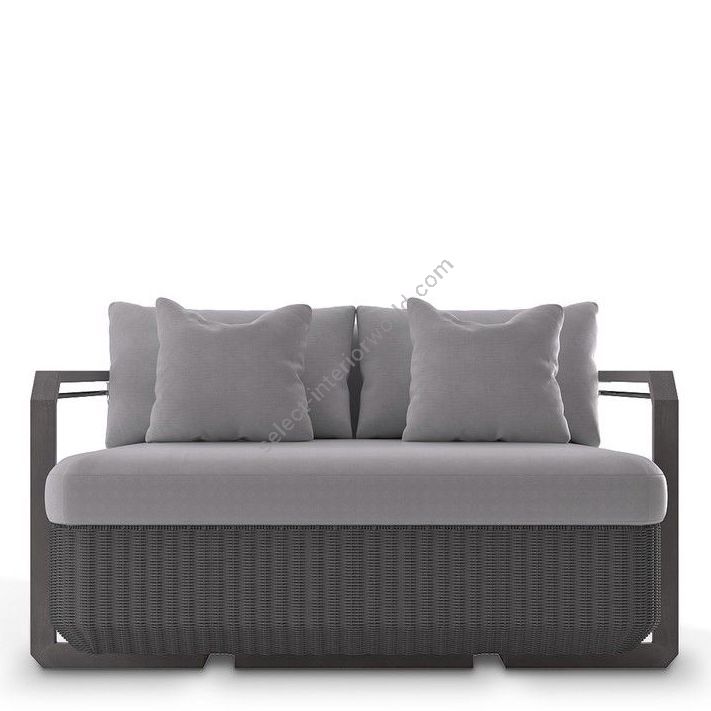 Luxxu / Sofas / Hampton Grey Two Seat Outdoor