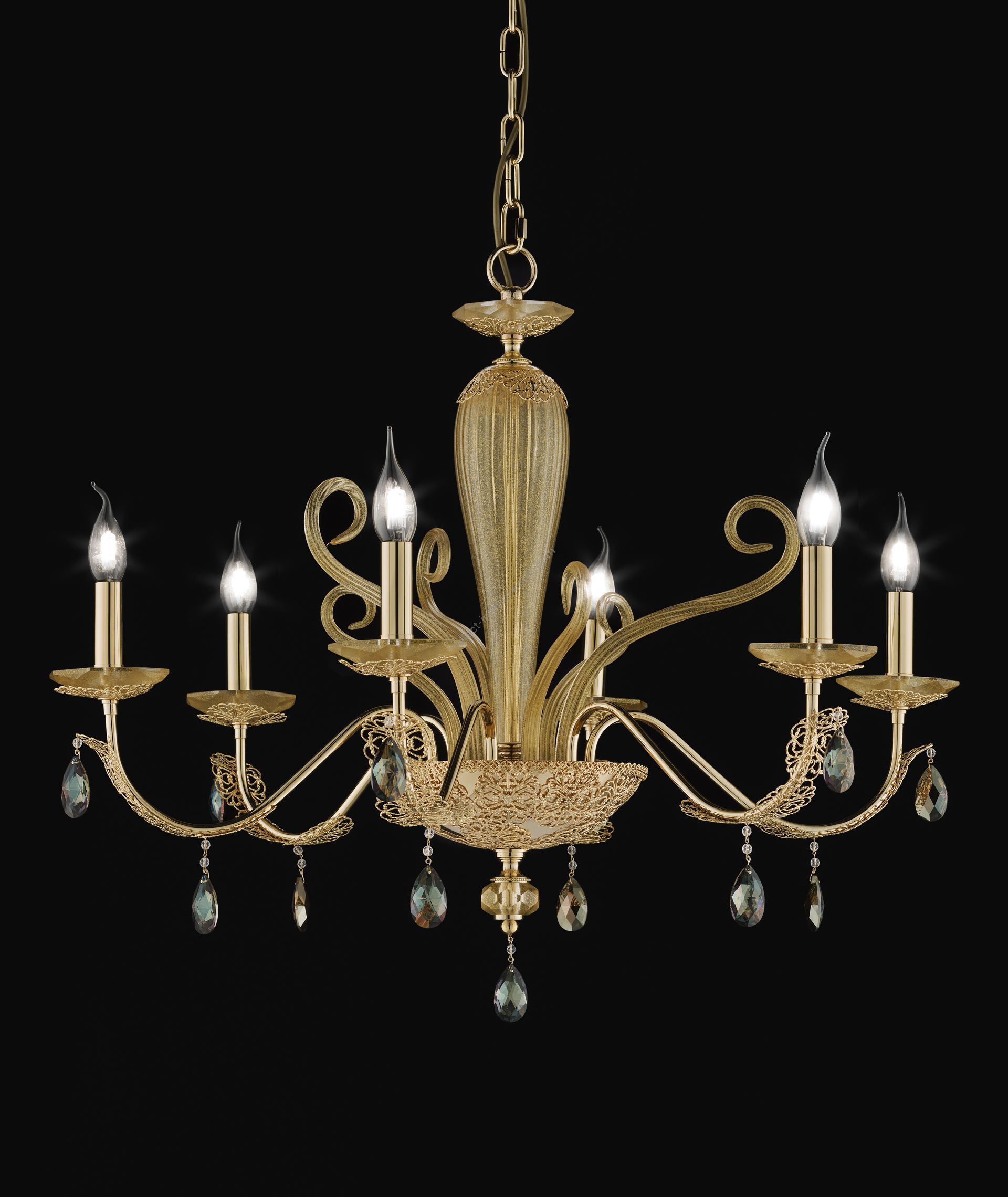 Euroluce Lampadari / Chandeliers / Macramè L6