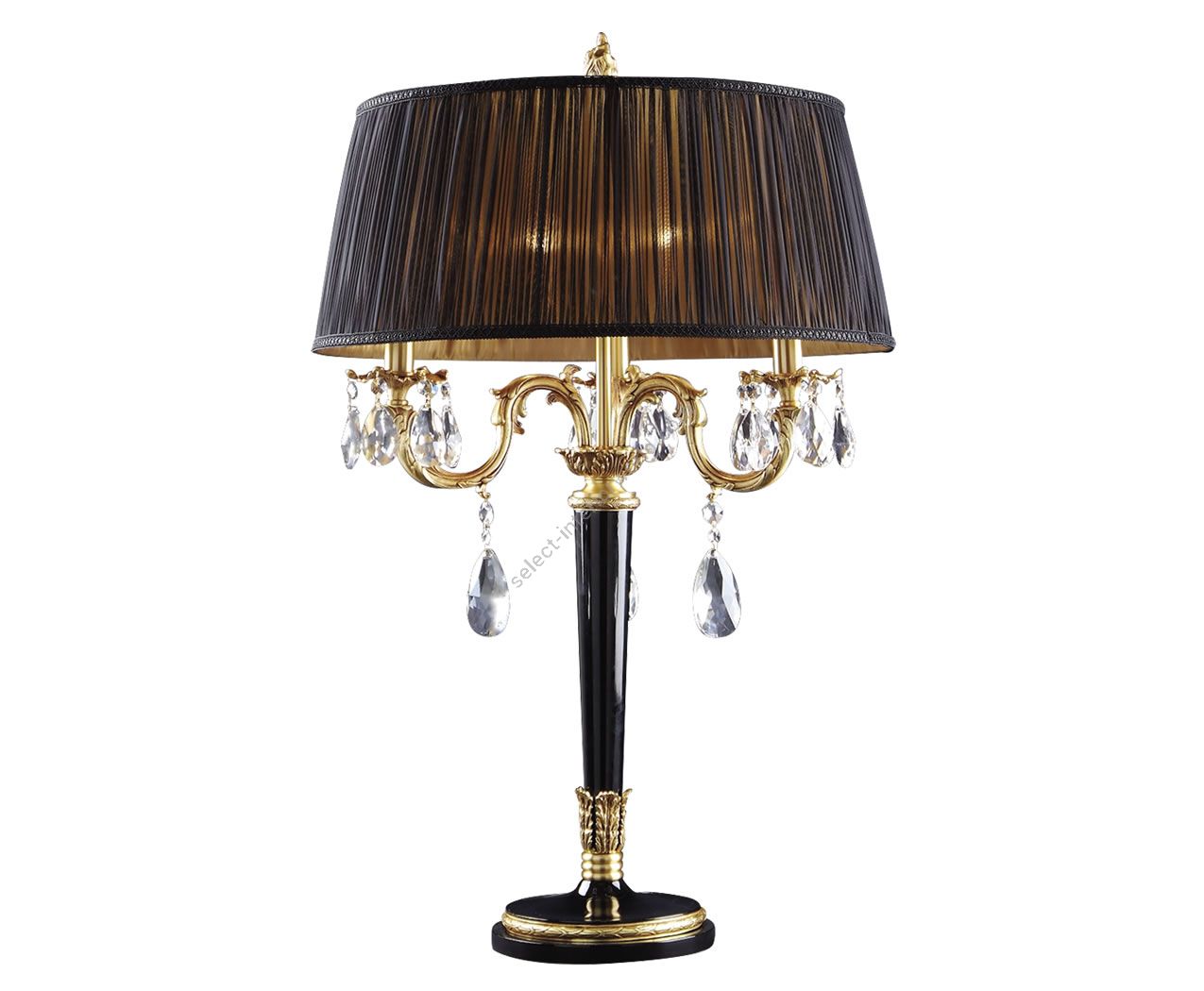 Mariner / Table Lamps / Casted Bronze & Scholer crystal 19900.0