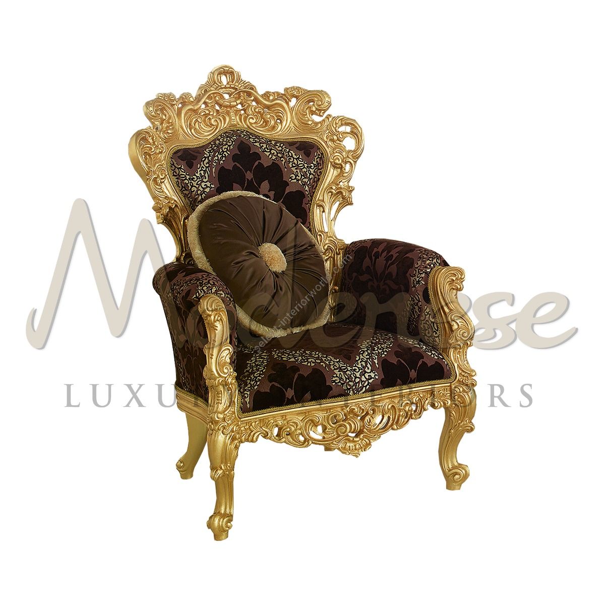 Modenese Luxury Interiors / Armchair / Royal Throne 15445