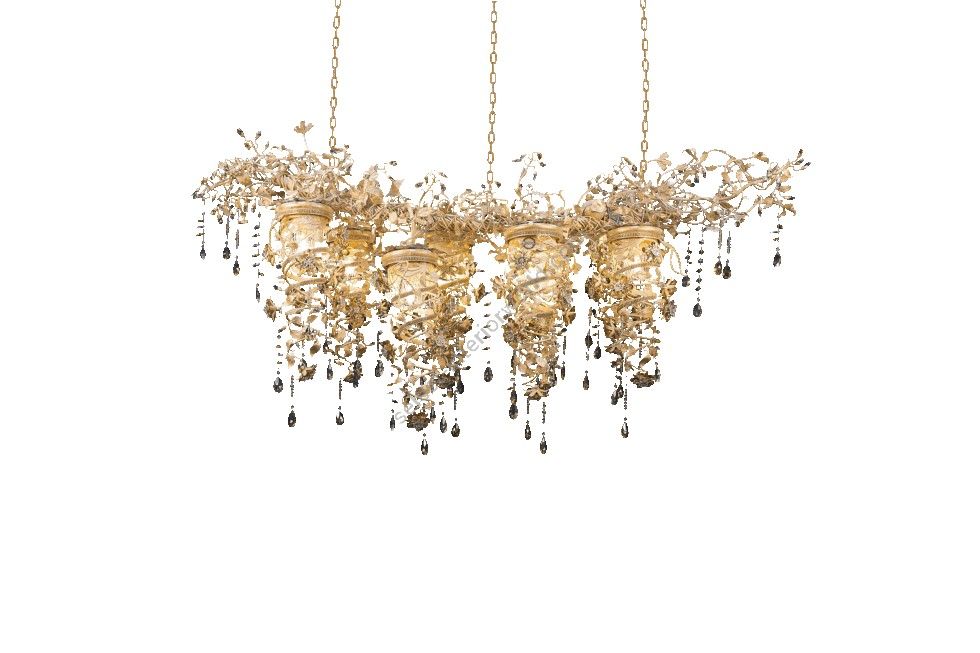 Mechini / Chandeliers / Clear and Coloured Bohemian Crystal MP1/8