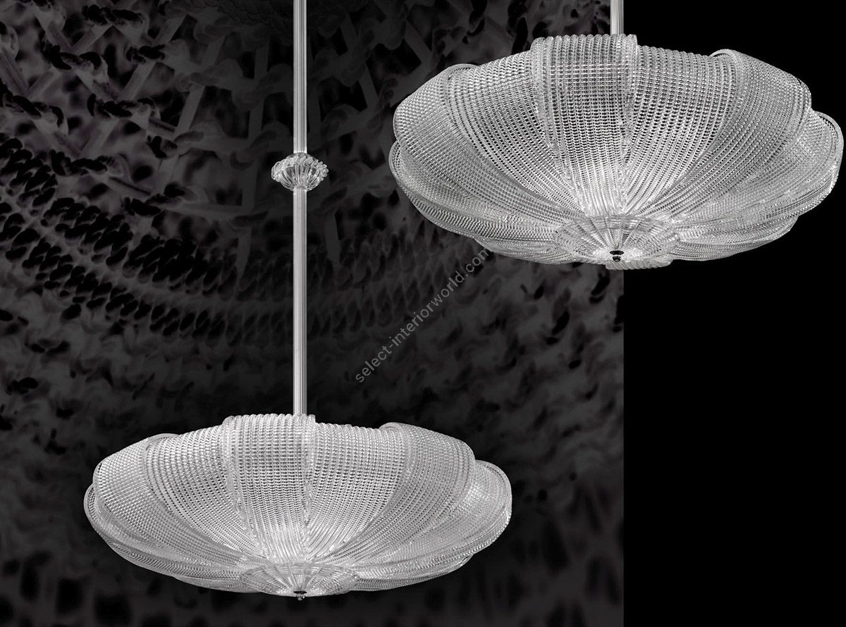 Glass & Glass Murano / Chandeliers / Overlap 1310/S
