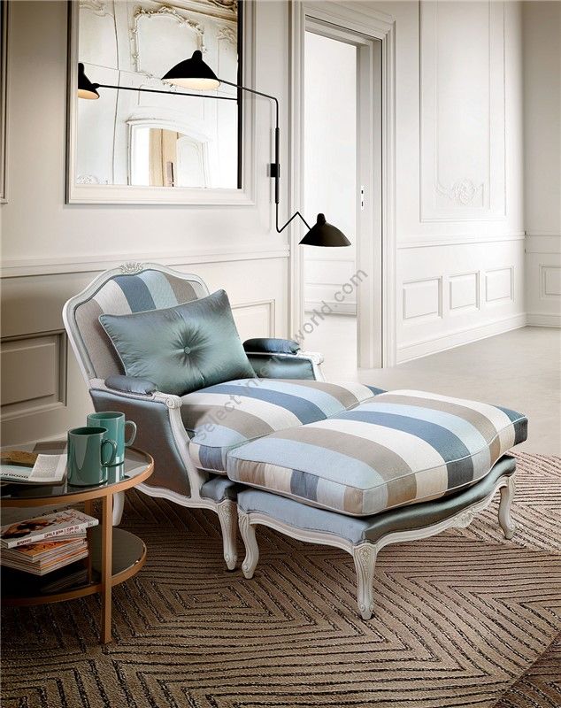 Keoma / Armchairs / Chinook: Armchair and Ottoman