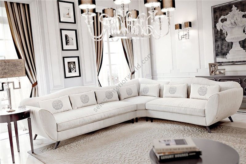 Keoma / Sectional Sofas / Pamela: Sectional Sofa, Armchair, Pouf