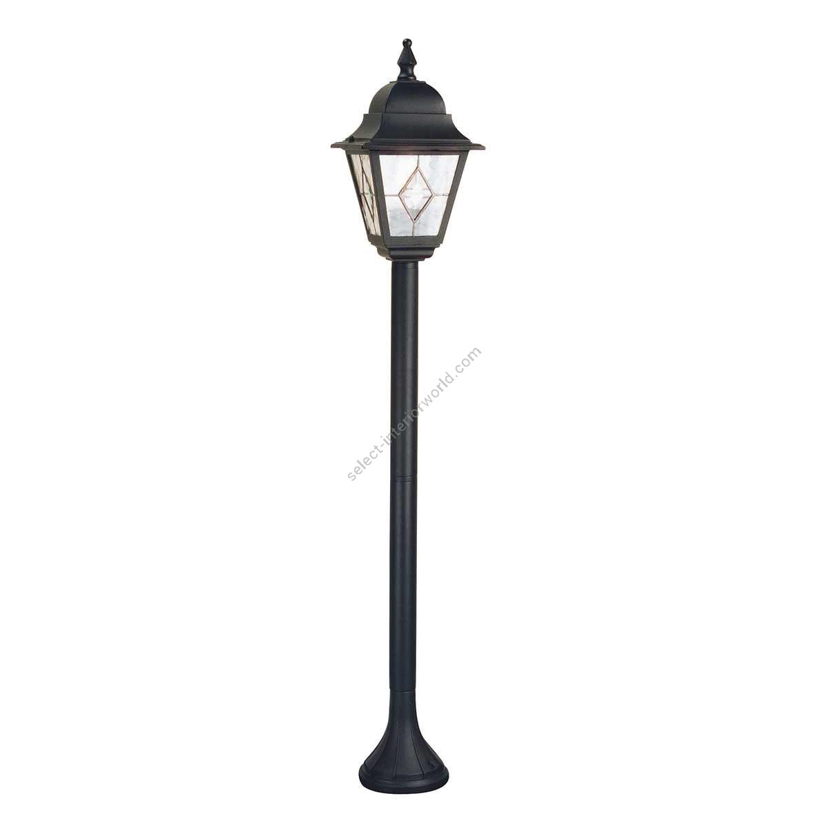 Elstead Lighting / Outdoor Post Lights / Norfolk Pillar Lantern Black