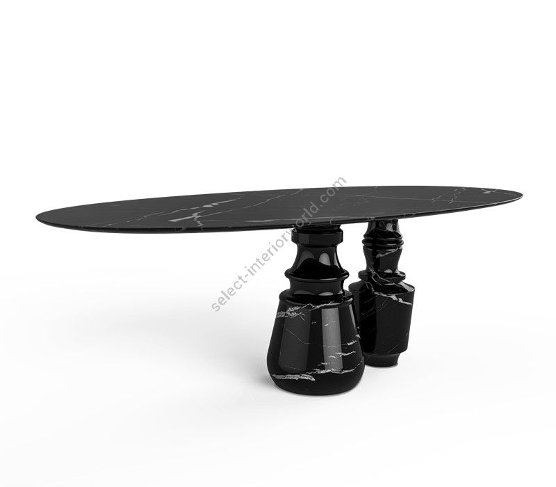 Boca do Lobo / Dining Tables / Pietra Oval Nero Marquina