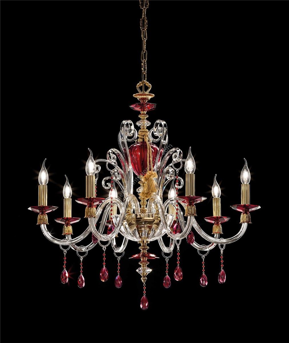 Euroluce Lampadari / Chandeliers / Rubino Alicante L8