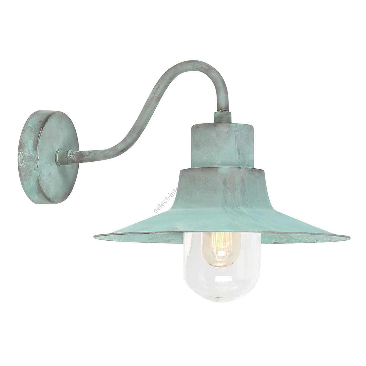 Elstead Lighting / Outdoor Wall Lights / Sheldon Lantern Verdigris