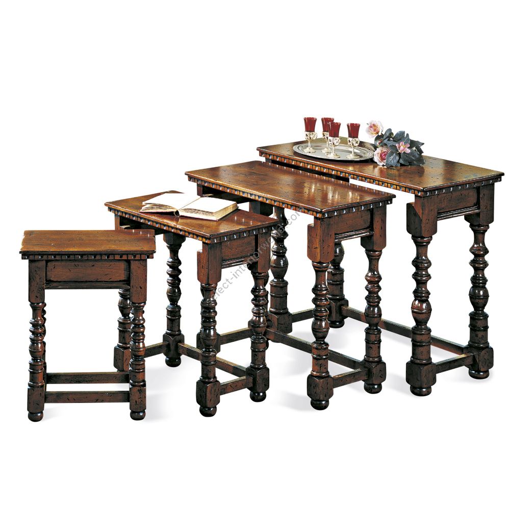 Francesco Molon / Nesting Tables / Italian & French Country T156