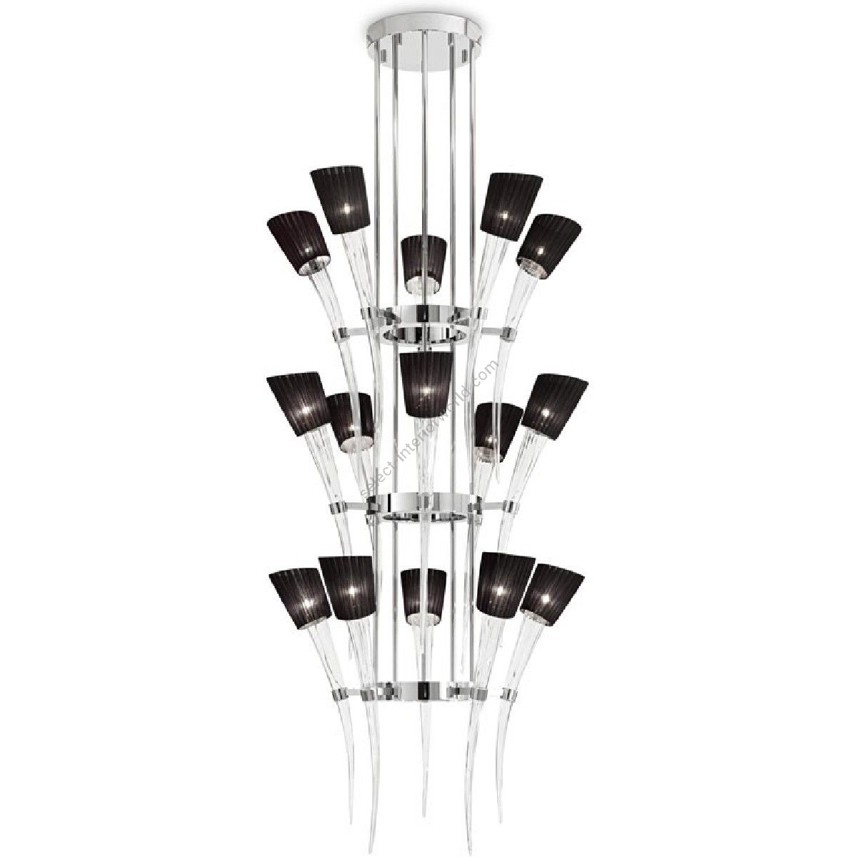 Arte Veneziana / Chandeliers / Tusk Contemporary LCC-GLF-011-LC160