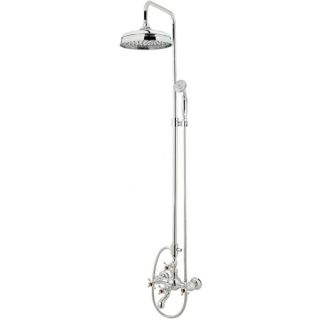 Bronces Mestre / Shower Sets / Bath shower set with column and tiger eye stone 035016.CTG.50