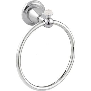 Bronces Mestre / Towel Holders / Towel ring 165mm with quartz stone 072273.QZ0.50