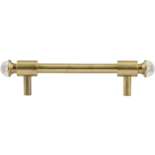 Bronces Mestre / Furniture Handles / Metropolis Precious with quartz stone 64mm between centers 0T5000.QT128.30