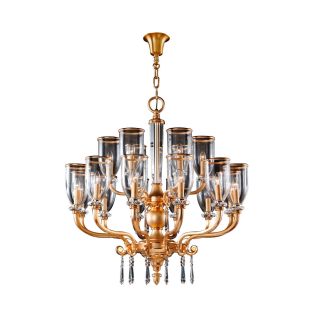 Mariner / Chandeliers / Casted Bronze & Scholer crystal 19950.0