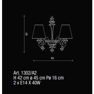 Il Paralume Marina / Wall Lamp / 1302/A2