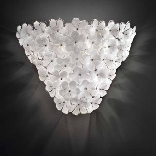 Flores art. 14600 - Wall Light with Flowers by Glass & Glass Murano