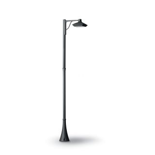 Morphis 4 | 29W - Street Light Pole 3m with LED Lamp / Modern Design