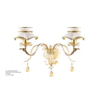 Il Paralume Marina / Wall Lamps / 1845/A2/ORO24K