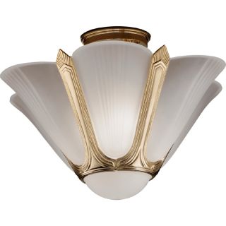 Possoni / Antique brass ceiling light / Lady 19113SF