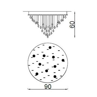 Il Paralume Marina / Chandelier / 2084