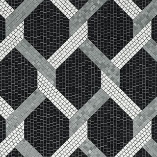 Bisazza / Marmosaico - Decorations / Arianna Black SW10311