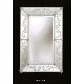 Italian Luxury Lighting / Wall Mirrors / Venetian Murano Glass Floral Decoration 830S