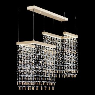 Fine Art Handcrafted Lighting / Pendants & Suspension Lights / CAPRI 38" W Rectangular