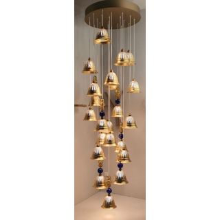 Il Paralume Marina / Pendants & Suspension Lights / Golden Bell cascade
