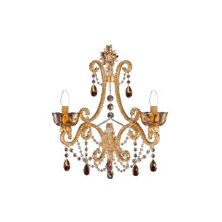 Mechini / Wall Lights / Molux Bohemian Crystal and Clear Pearl Banding A135/2