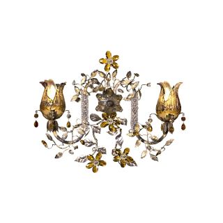 Mechini / Wall Lights / Murano Glass and Coloured Pearl Banding A268/2