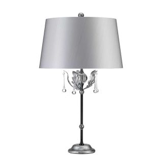 Elstead Lighting / Table Lamps / Amarilli 1 Black with Silver Patina