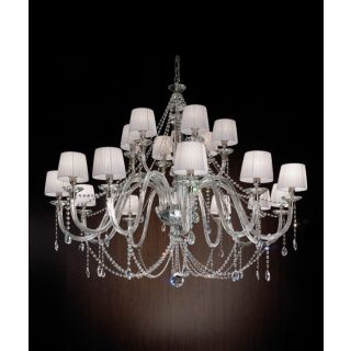 Euroluce Lampadari / Arcobaleno Clear L12+6 Shade