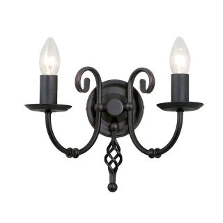 Elstead Lighting / Wall Lights / Artisan 2 Black