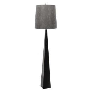 Elstead Lighting / Floor Lamps / Ascent 1 Dark Grey Shade & Black