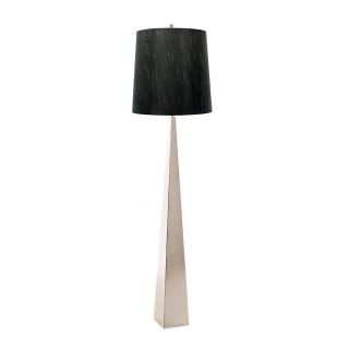 Elstead Lighting / Floor Lamps / Ascent 1 Black Shade & Polished Nickel