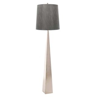 Elstead Lighting / Floor Lamps / Ascent 1 Dark Grey Shade & Polished Nickel