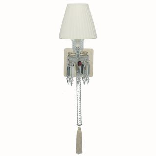 Baccarat Mille Nuits Wall Sconce Torchère (1L) with Lampshade